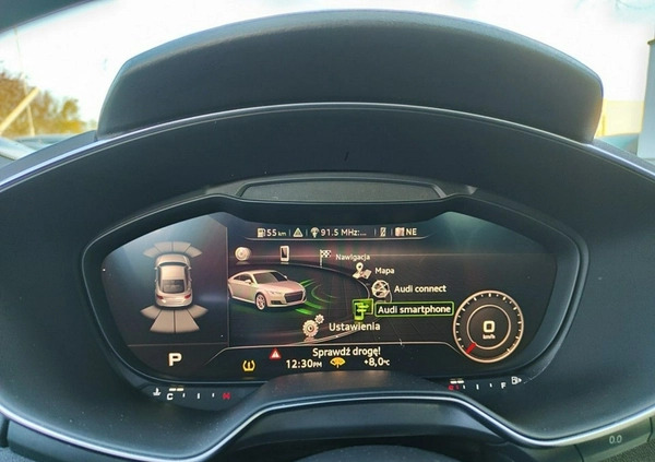 Audi TT cena 109900 przebieg: 73205, rok produkcji 2017 z Jordanów małe 596